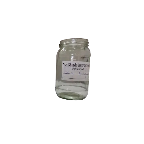 Glass Storage Jar - Lead Glass, Various Sizes Available | Airtight Lids, Eco-friendly Design, Polished Surface