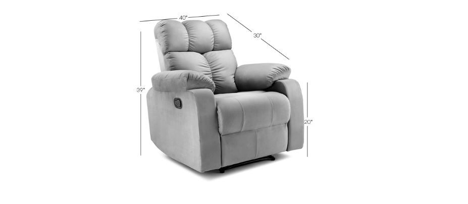 Machine Made Recliner Sofa