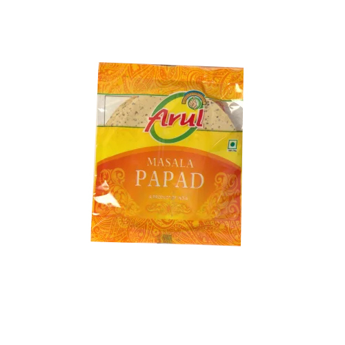 Punjabi Masala Papad Ingredients: Urad Flour 90 %