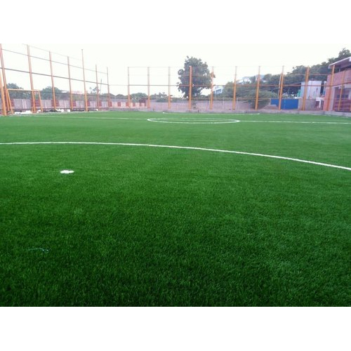 Artificial Football Turf - Customizable Sizes, Eco-friendly Green Color With Natural Surface Treatment