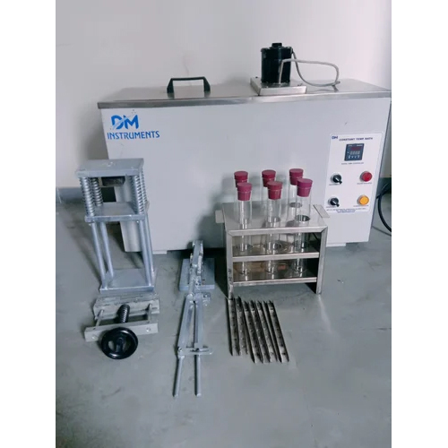 Escr Test - Stainless Steel And Mild Steel Construction, White Finish | Durable And Reliable Materials