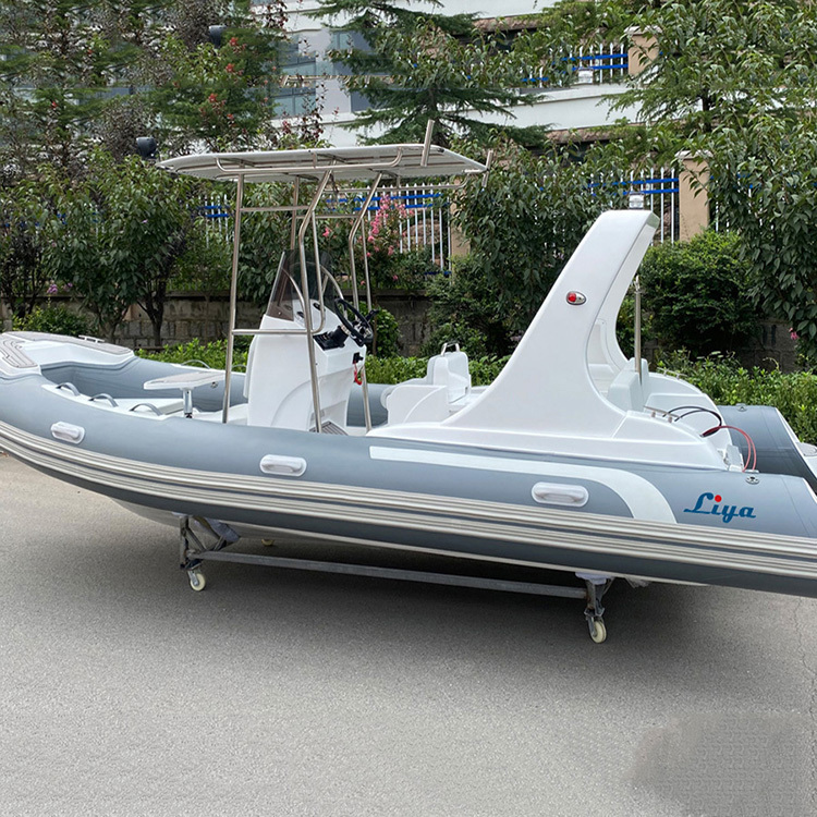 Liya 5.8m Inflatable Fishing Boat With Out Engine - Capacity: 1345 Kg/hr
