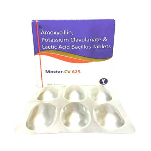एमोक्सिसिलिन पोटेशियम क्लैवुलैनेट और लैक्टिक एसिड बेसिलस टैबलेट विशिष्ट दवा