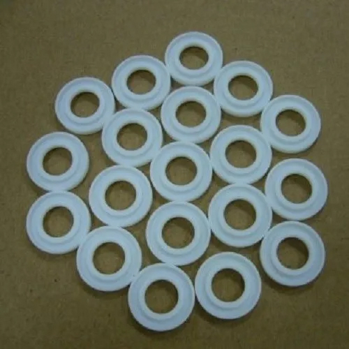 PTFE O Ring - 20mm Size, White Color, 4mm Thickness | High Chemical Resistance, Extreme Temperature Stability, Effective Sealing Capabilities