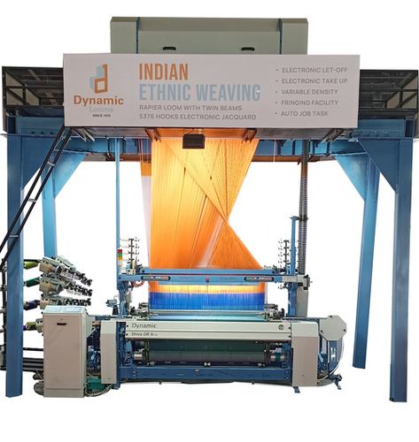 Casting Shiva Dr Ii Plus Heavy Duty Flexible Rapier Loom (Ready For Jacquard)