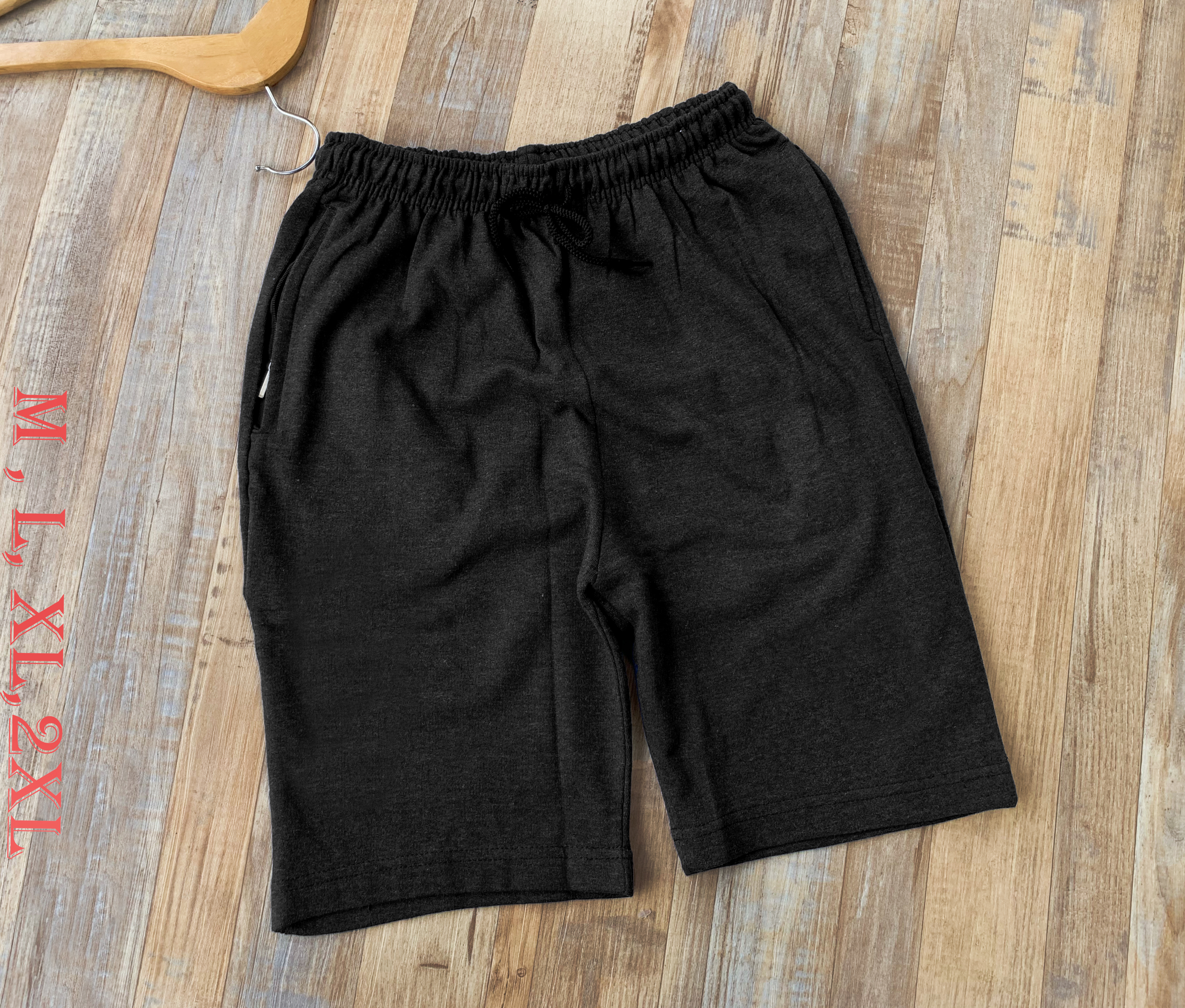 Men's Stylish Summer Shorts - High-quality Hosiery, Customized Size, Striped Pattern, Easily Washable, Classic White Finish