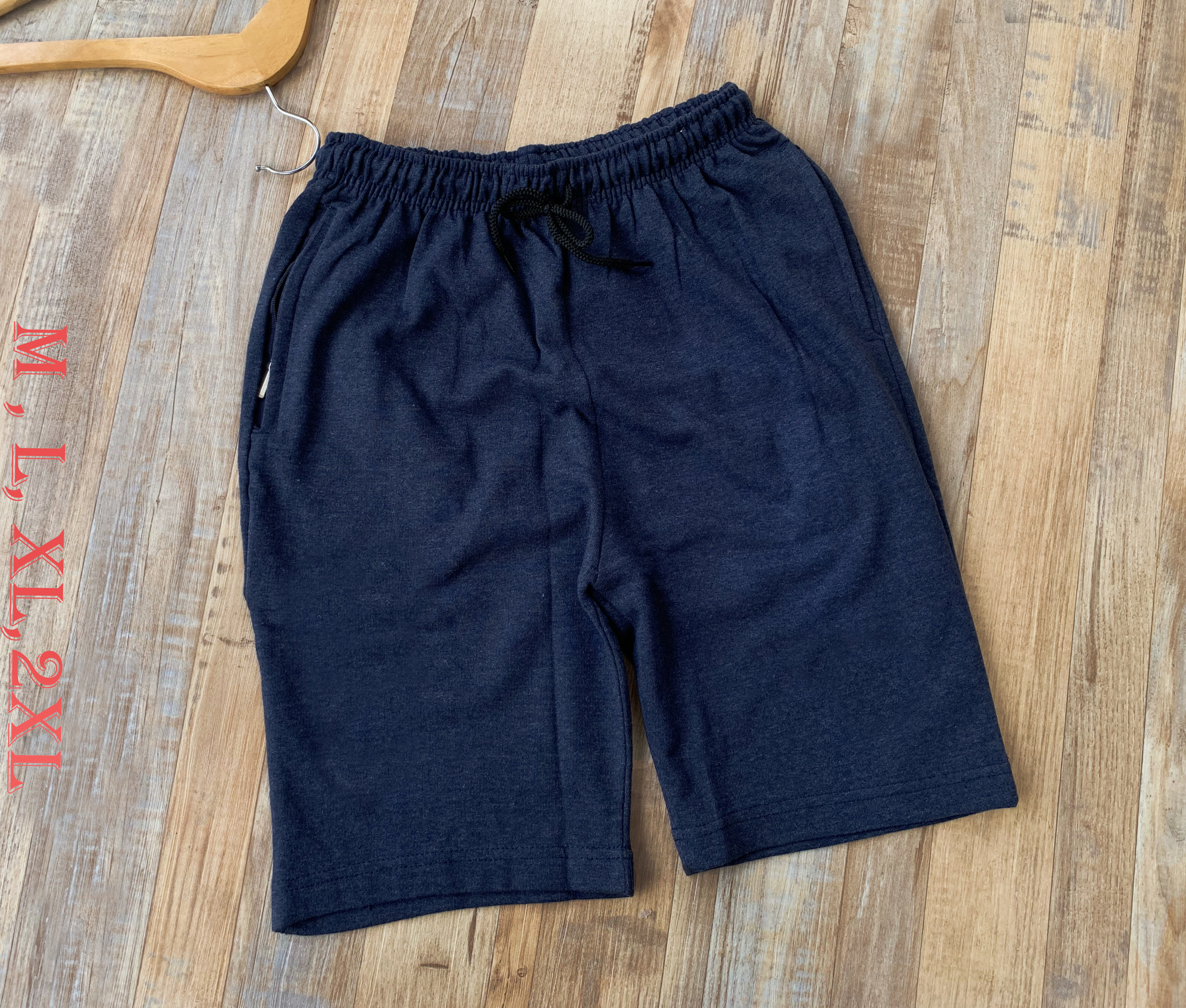 Men's Stylish Summer Shorts - High-quality Hosiery, Customized Size, Striped Pattern, Easily Washable, Classic White Finish