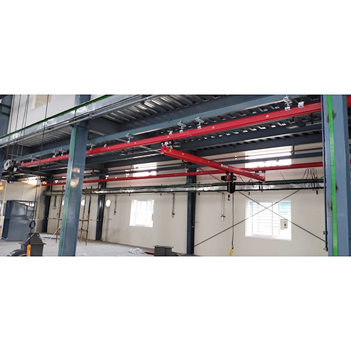 X Y Heavy Weight Cranes - Stainless Steel, Single Girder Model SG EOT - RA-RB-RC, 1-5 Ton, 1-10 m Span | Cabin Control, Emergency Stop, Limit Switch, New Condition