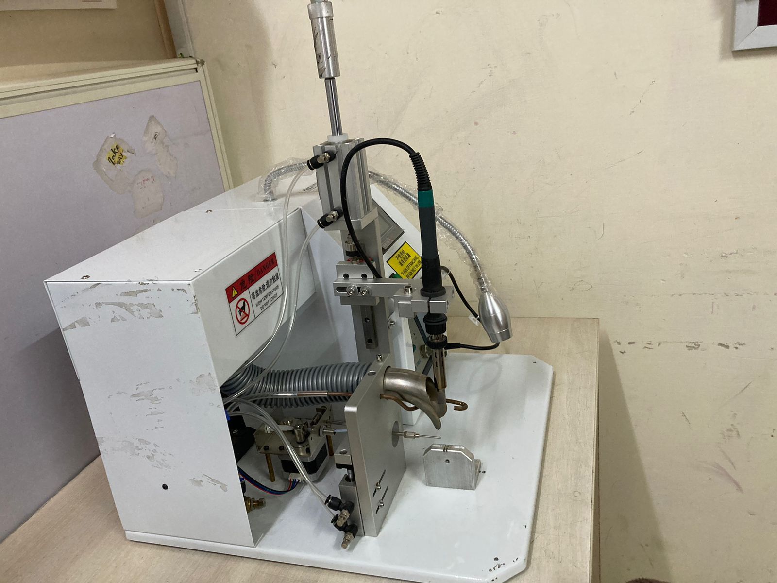 Semi Automatic Soldering Machine - Color: White