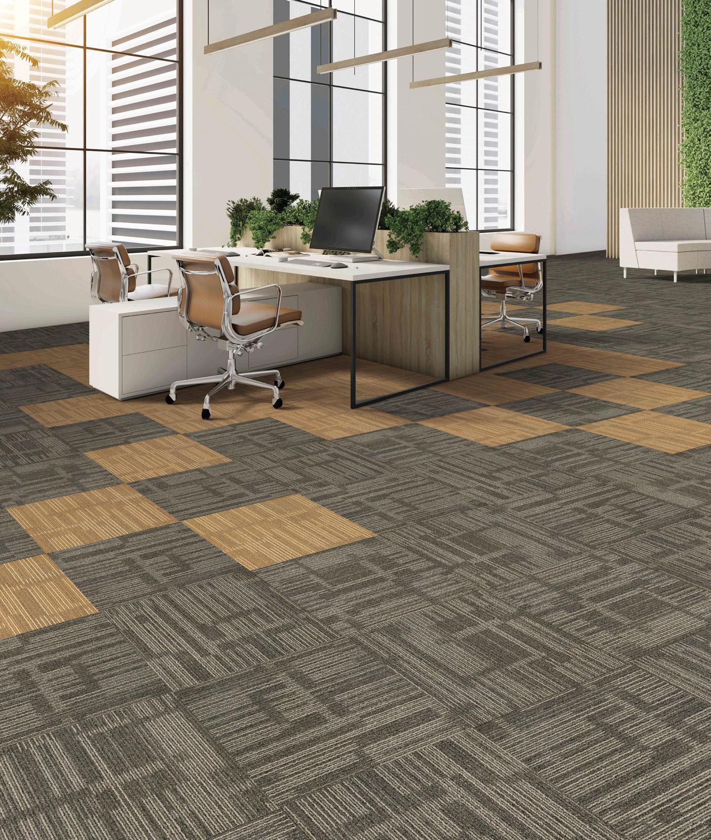 Firebrick Carpet Tile Commercial