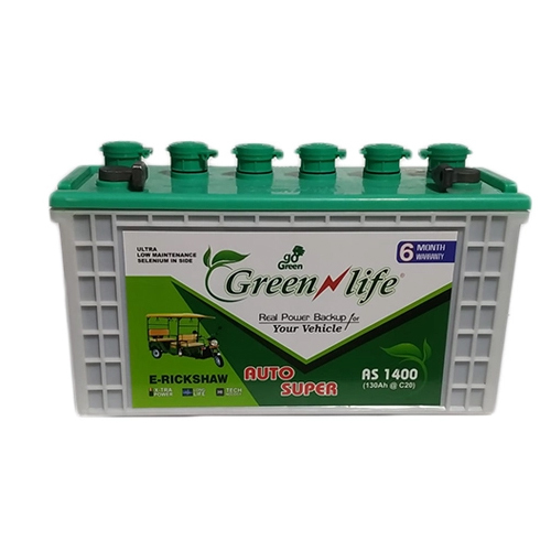 As1400Tub 125 Ah E-Rickshaw Batteries - Nominal Voltage: 12 Volt (V)