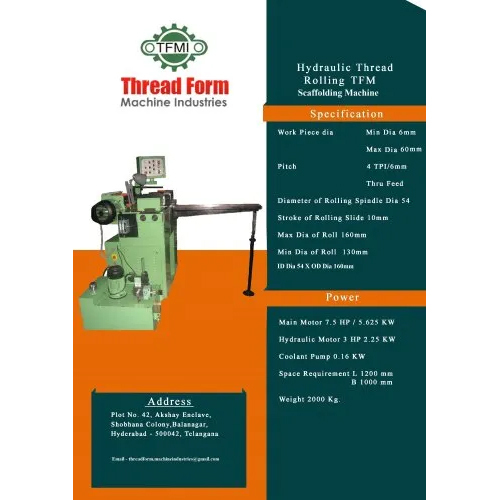 ग्रीन टीएफएम - स्कैफोल्डिंग