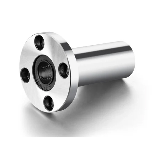 LMF Linear Bearing - Stainless Steel, Silver Color | Linear Type for Precise Industrial Movement, Warranty Included