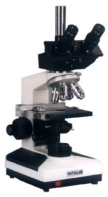 Stainless Steel & Aluminum Trinocular Univarsal Research Microscope