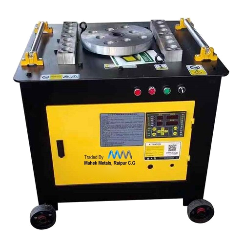VKJ Bar Bending Machine GW50 - 415 Volt, 480 Kg Weight | Heavy-Duty Steel Performance, Ideal for Reinforced Steel Bending