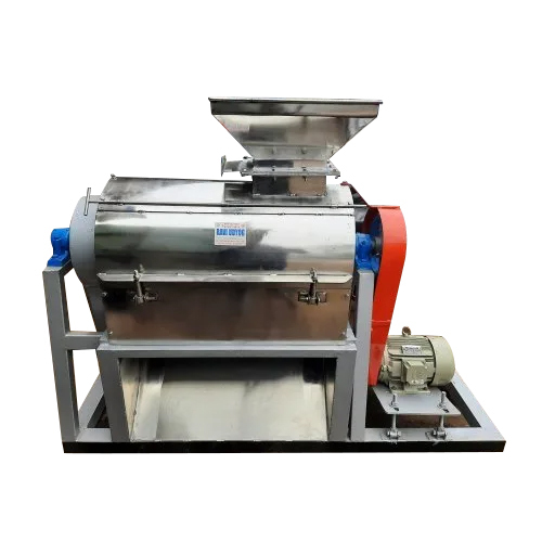 Detergent Cage Mill Machine - 20"x40" Ring Diameter, 5hp Electric Motor | Automatic Powder Detergent Plant, PLC Control, Stainless Steel & Mild Steel, 1 Year Warranty, Silver Color