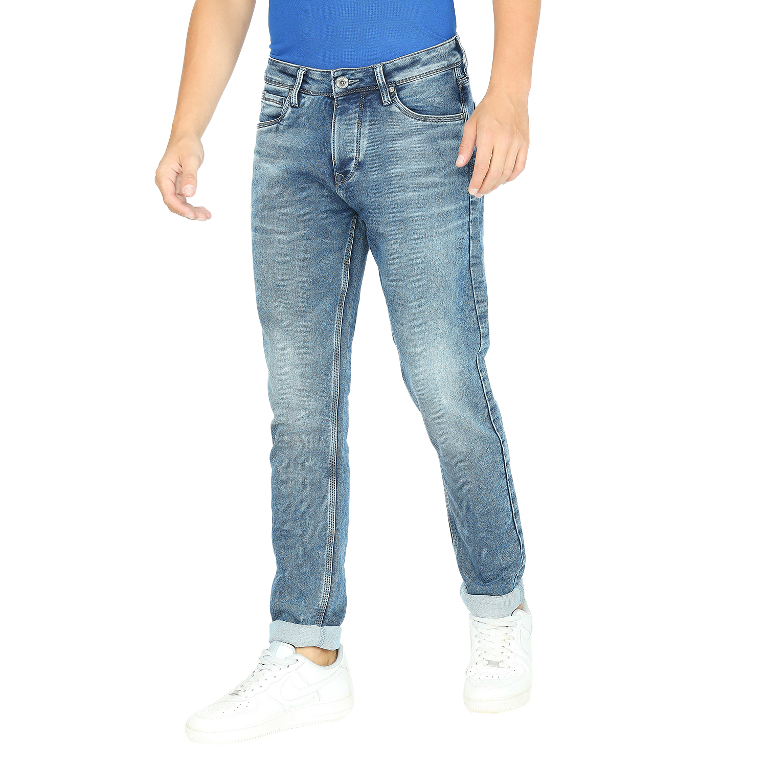 Lawman Sky Blue Men's Jeans - Fit Type: Regular