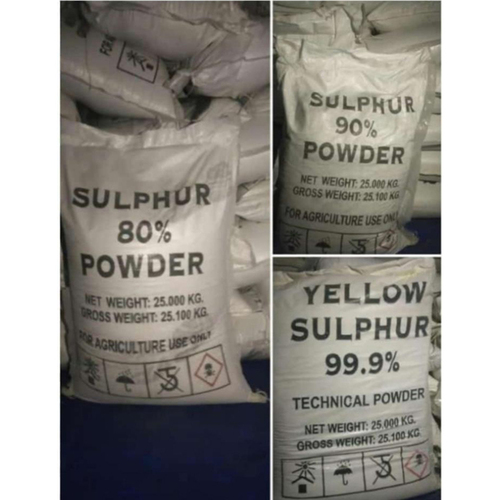 सल्फर पाउडर आवेदन: औद्योगिक