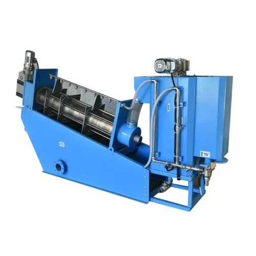 Semi Automatic Multi Disc Sludge Dewatering Machine