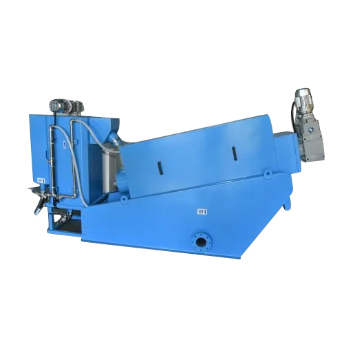 Semi Automatic Multi Disc Sludge Dewatering Machine