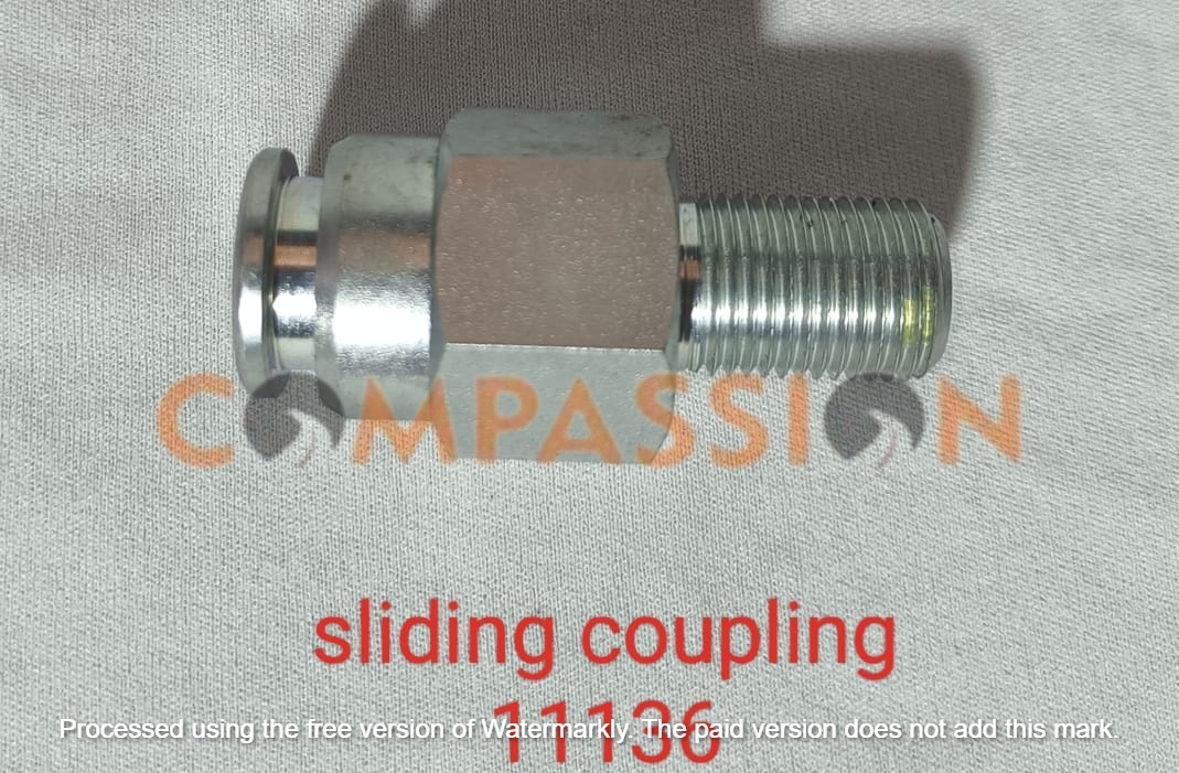 Sliding Coupling 11136 - Stainless Steel, Painted Finish | Cnc Machined Precision Tool