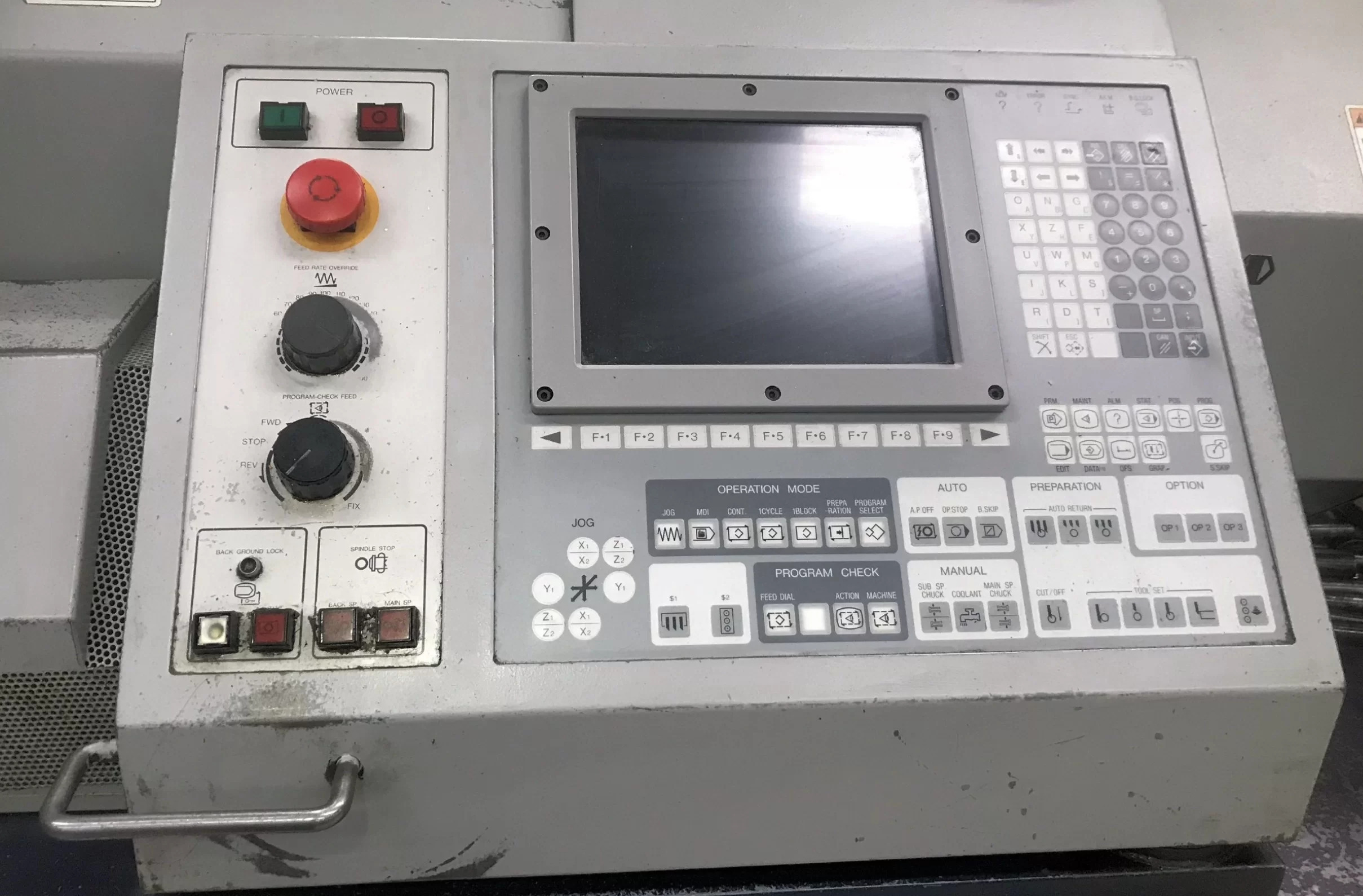 Citizen L32 Cnc Sliding Head - 32 Mm Capacity, White Vertical Design, Automatic Functionality, Warranty Included
