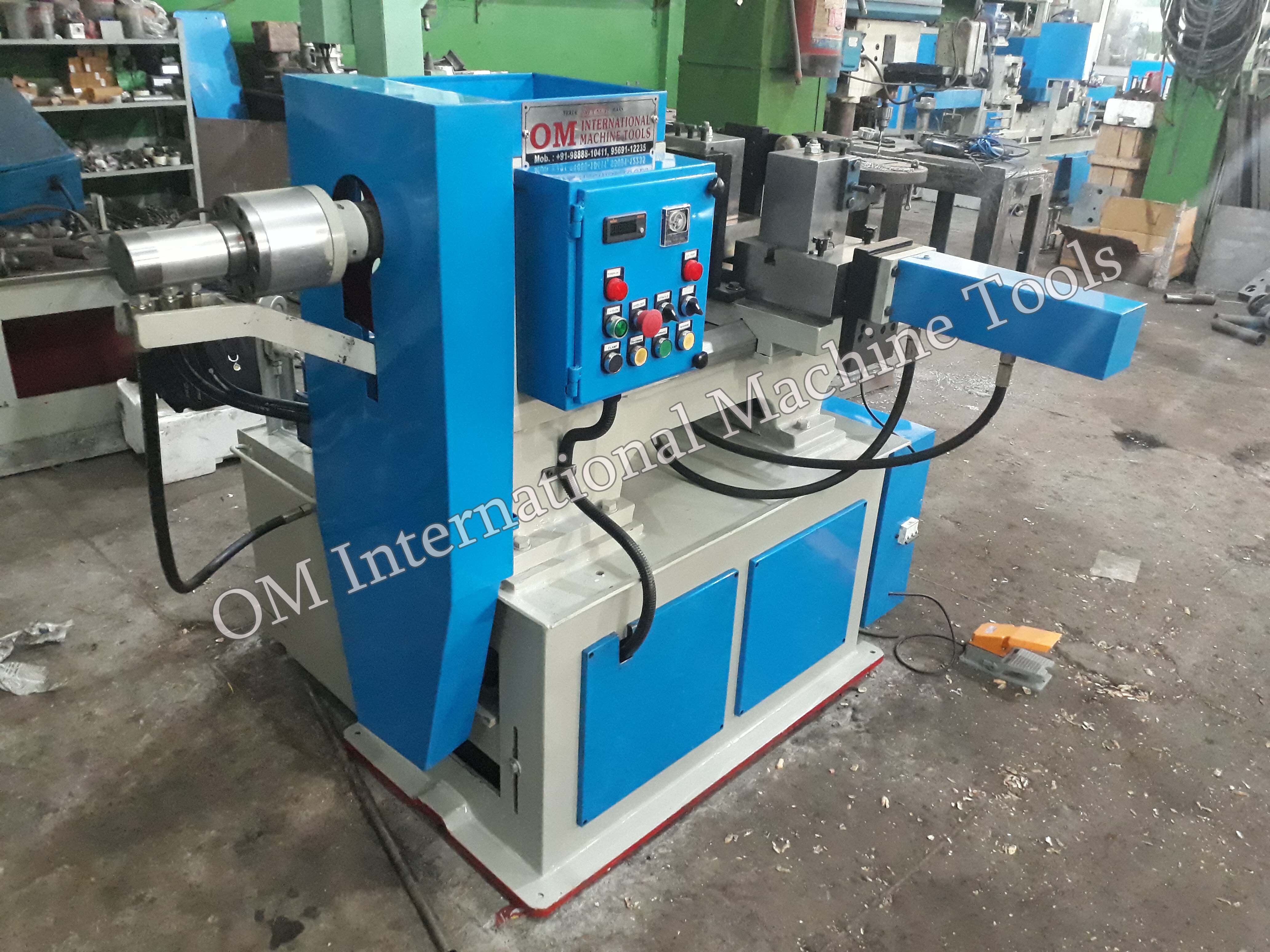 Automatic Hydraulic Pipe Knurling Machine