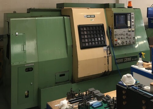 Mori Seiki Zl-25mc/500 Cnc Turn Mill Center