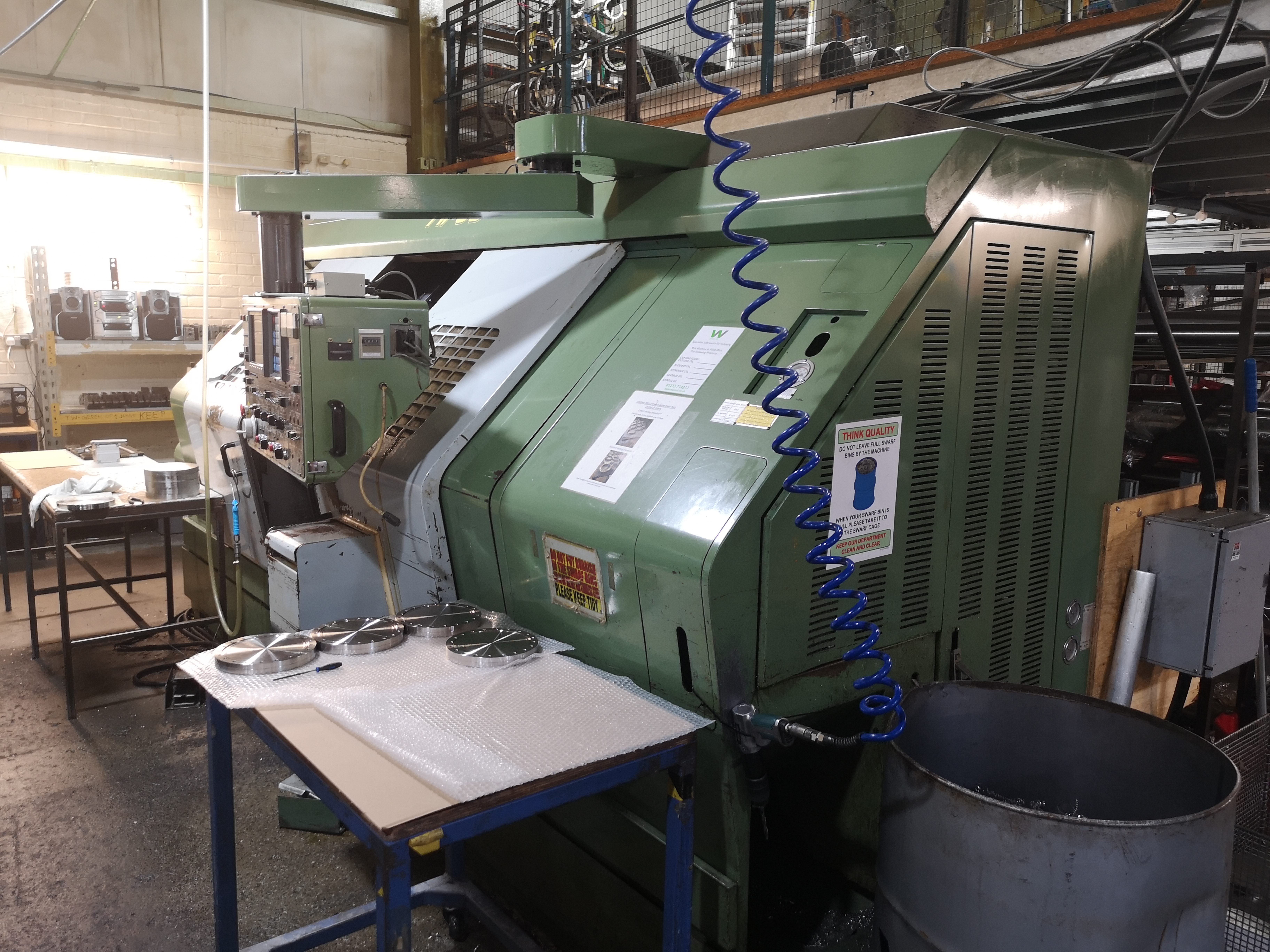 Nakamura Tome Tw-30 6 Axis Cnc Turn Mill Center