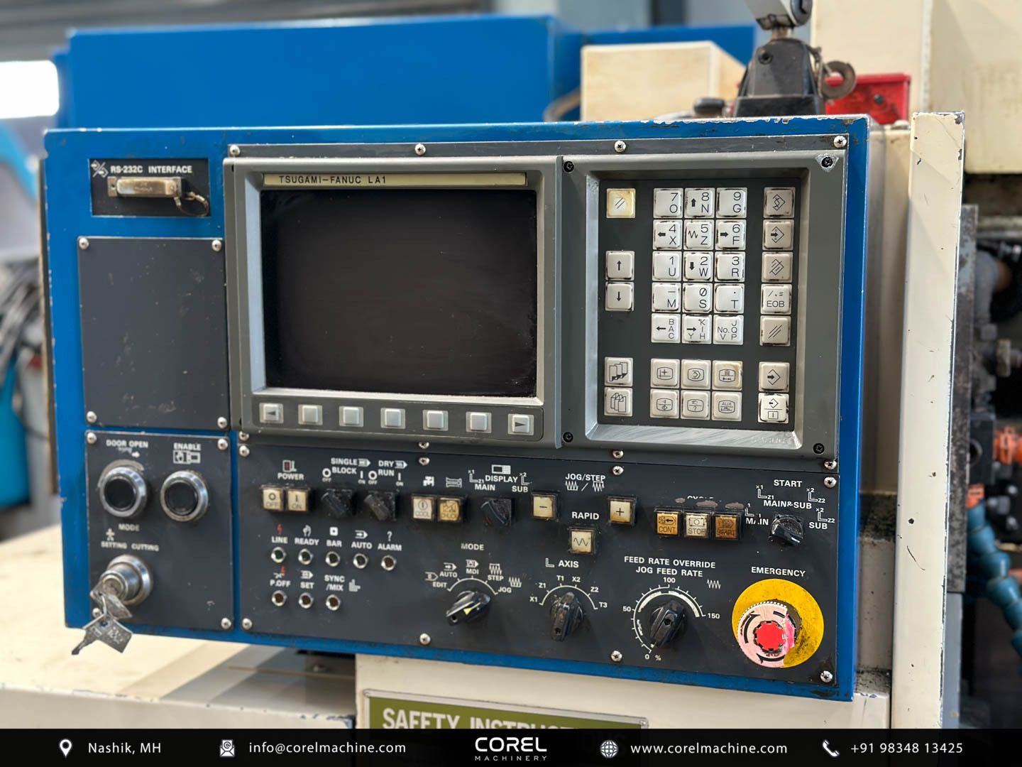 Tsugami Bs26 Cnc Sliding Head