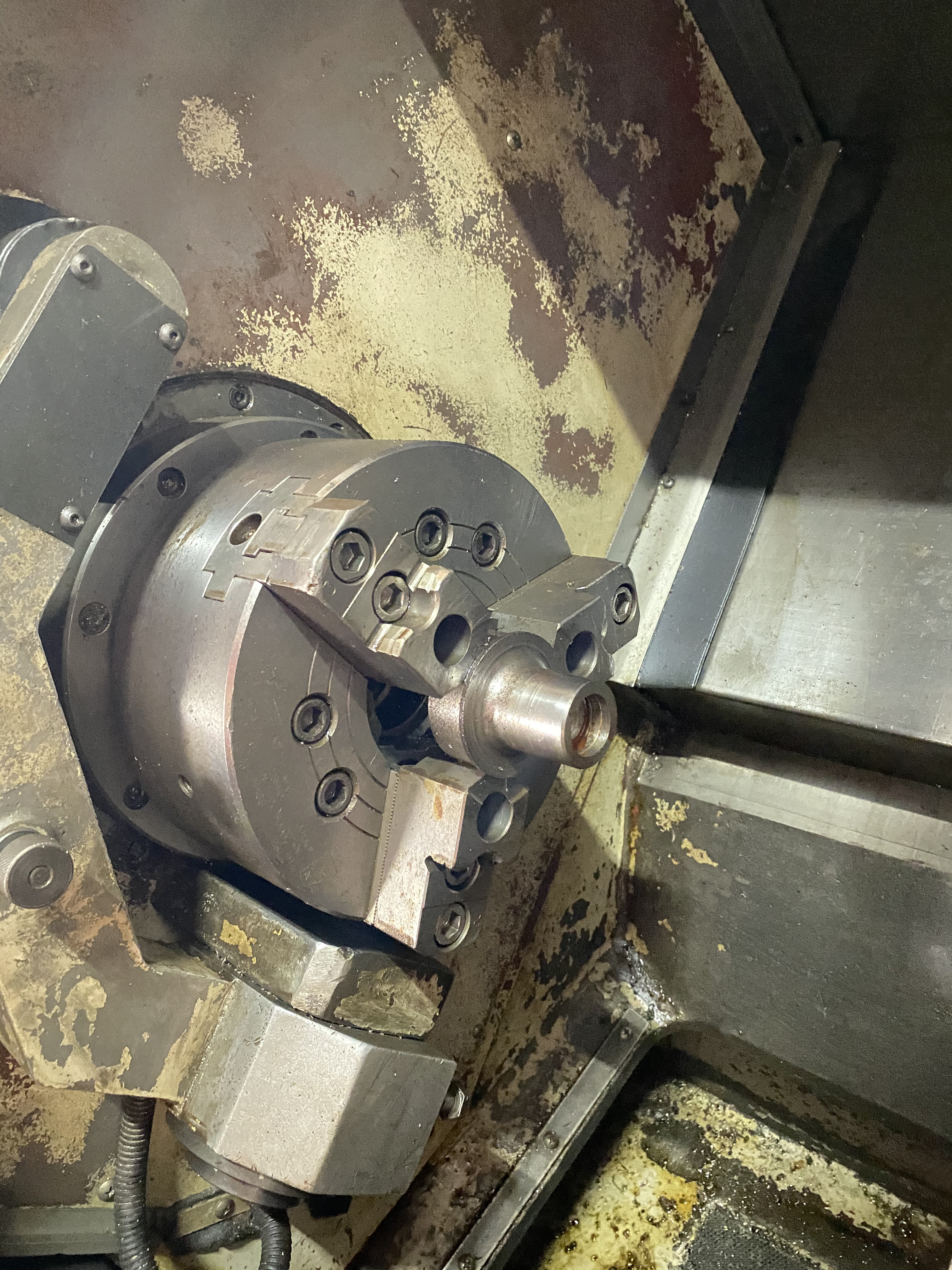 Gildemeister Leadwell Ct 200 Cnc Turning Center With Barfeed