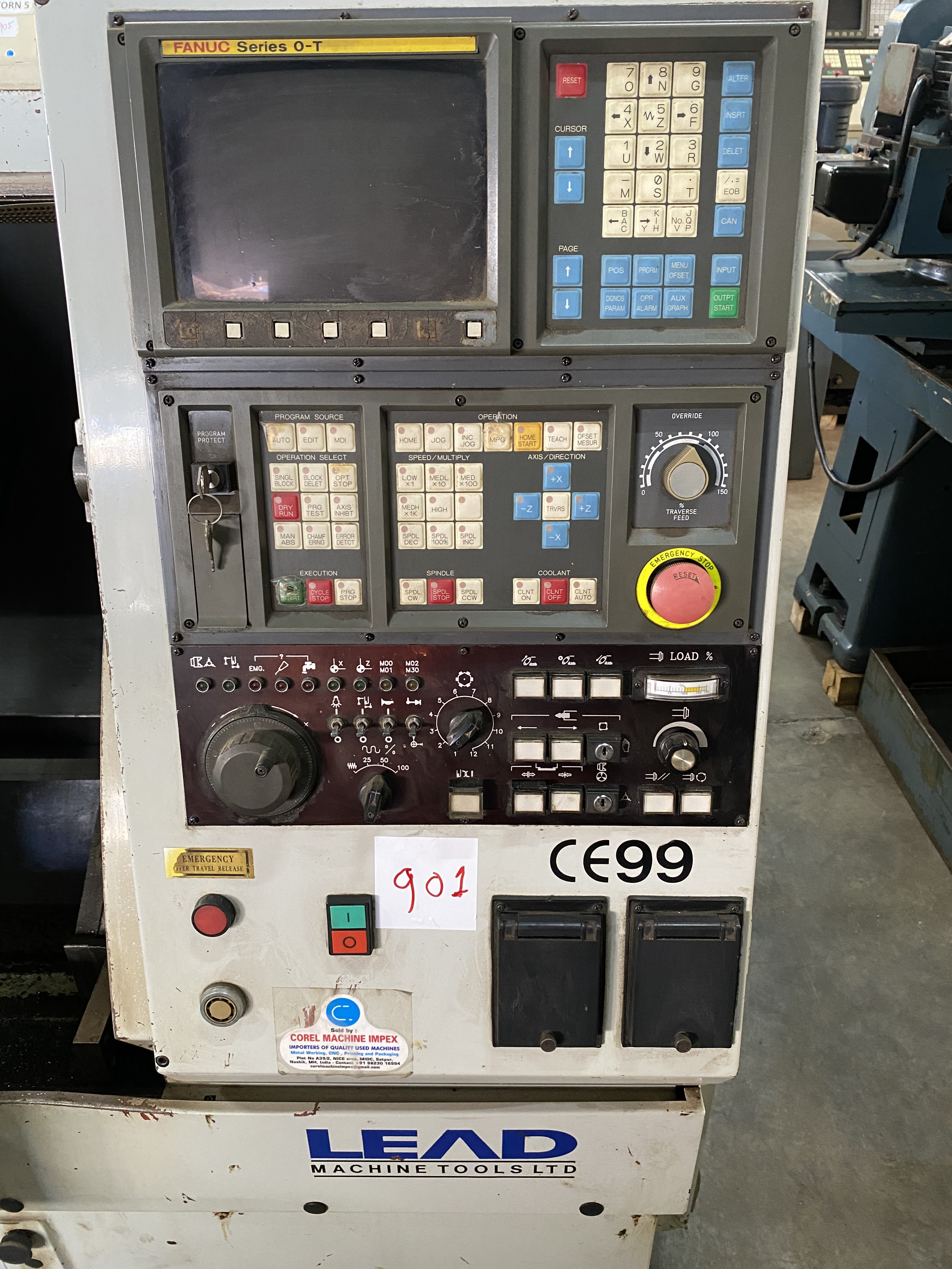 Gildemeister Leadwell Ct 200 Cnc Turning Center With Barfeed