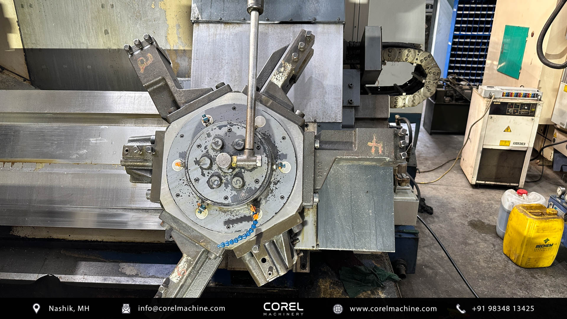 Mori Seiki Sl 80 Cnc Lathe
