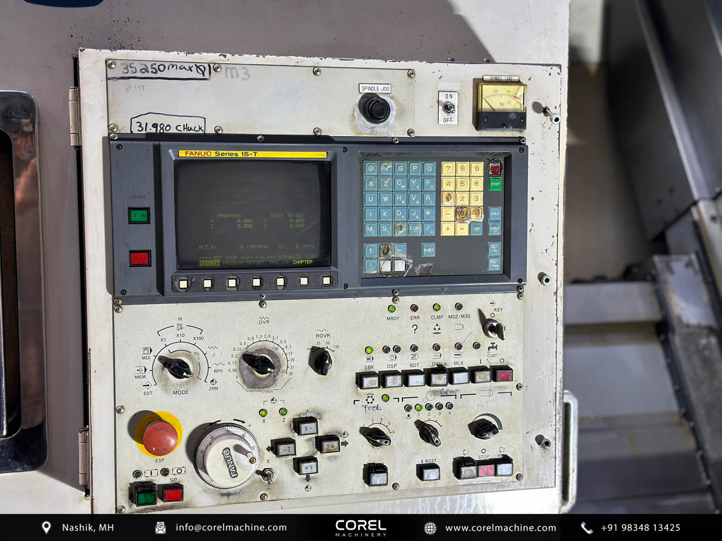 Mori Seiki Sl 80 Cnc Lathe