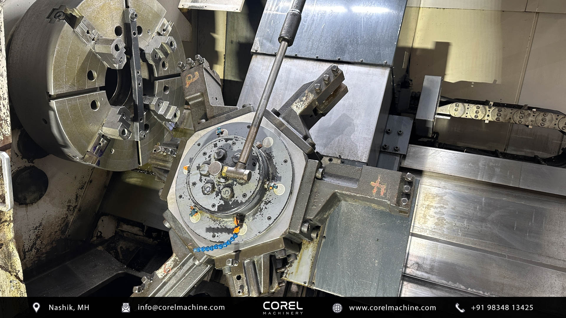 Mori Seiki Sl 80 Cnc Lathe