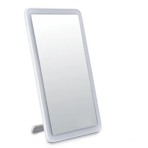 एलईडी के साथ सिल्वर मिरर