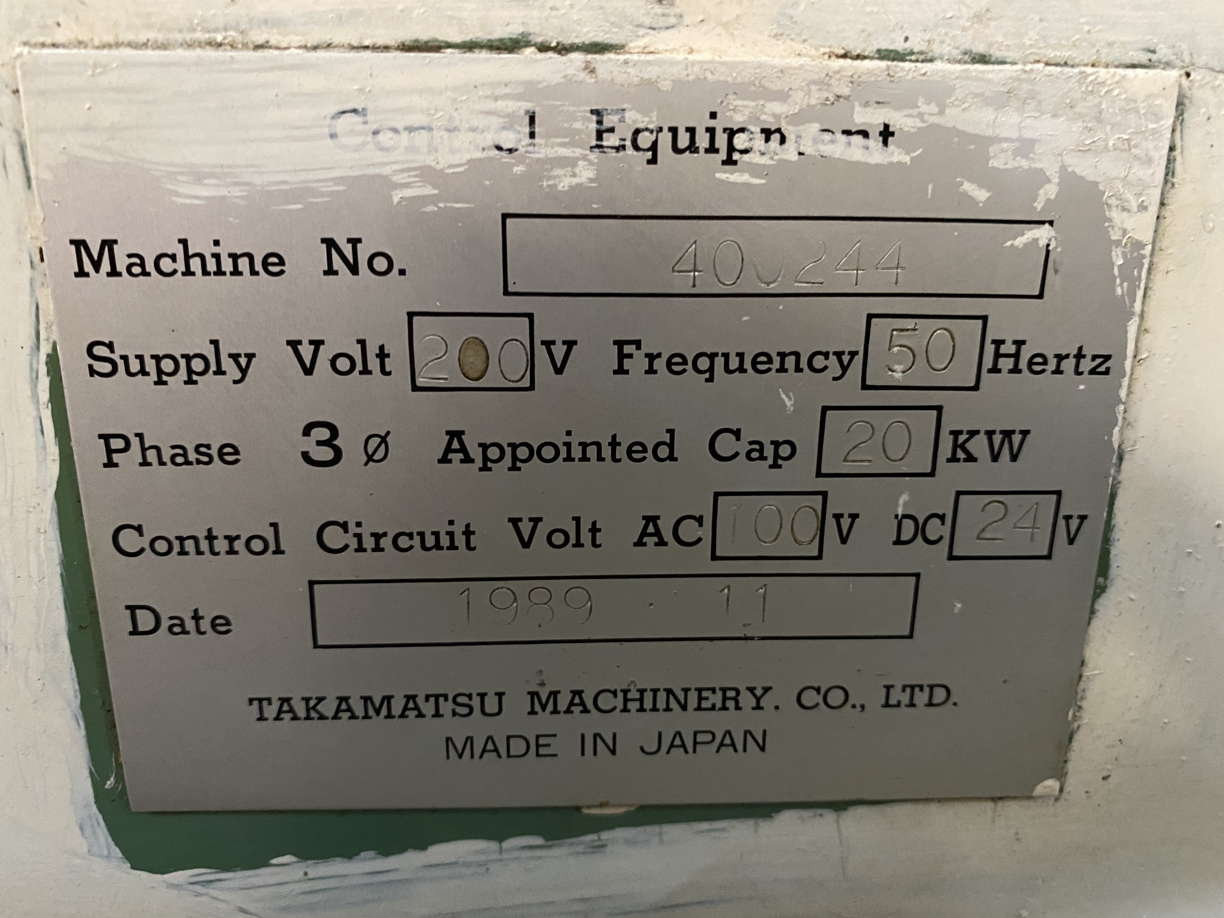 Takamaz Ex-20 Cnc Lathe