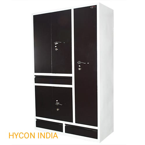 Painted Triple Door Metal Cupboards