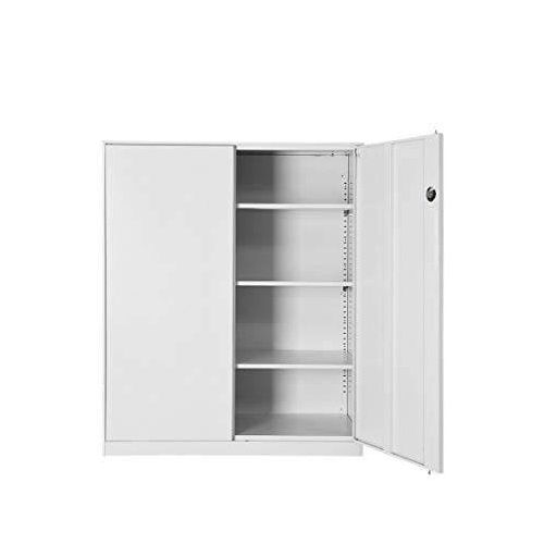 White Home Metal Bedroom Cupboards