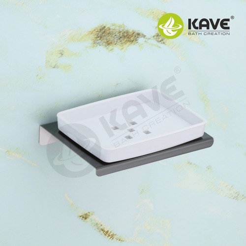 Stainless Steel Soap Tray - Durable Stainless Steel, Lightweight ABS Dish | Easy to Clean, Modern Bathroom Accessory