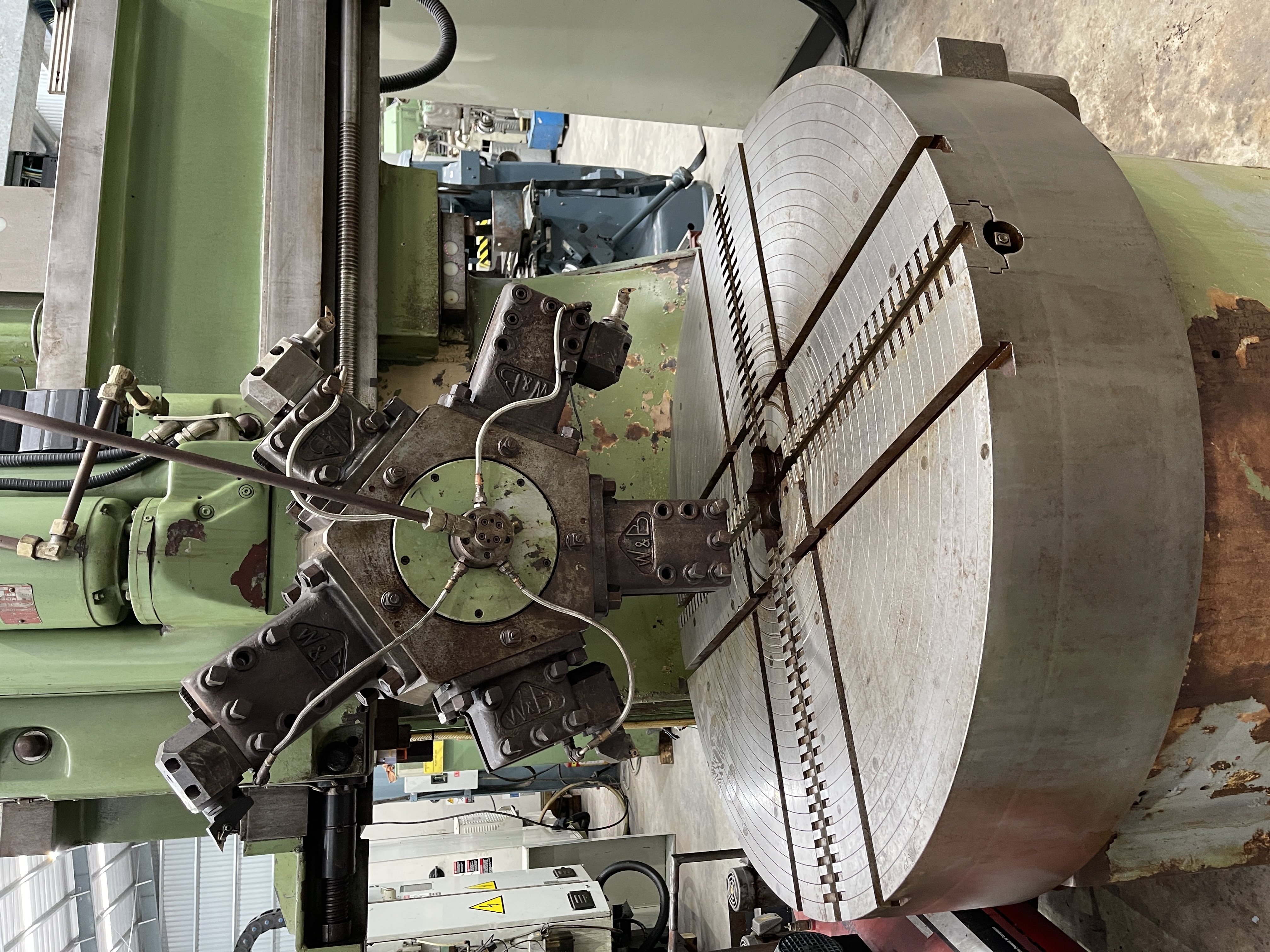 Webster And Bennett 48 Cnc Vtl