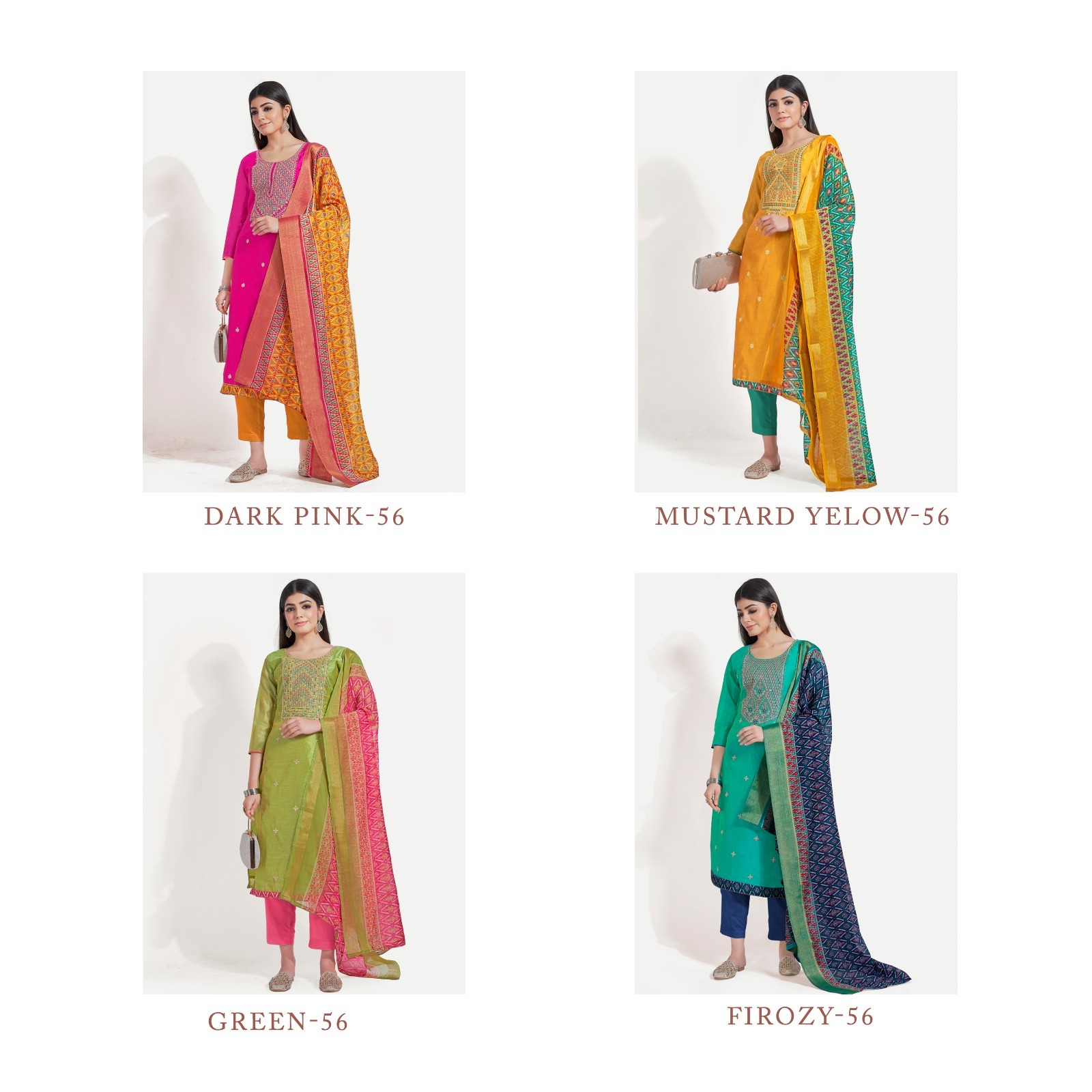 Unstitched Embroidery Suit 20