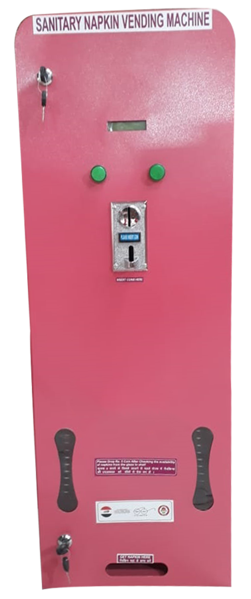 Automatic Sanitary Napkin Vending Machines Capacity: 100. Kg/hr