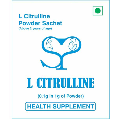 एसपी - एल - सिट्रुलिन (हेल्थ सप्लीमेंट) खुराक का फॉर्म: पाउडर