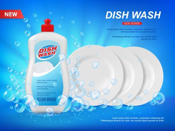 Dishwasher Liquid Direction: To Clean All The Stain On Utensil