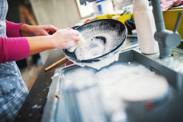 Dishwasher Liquid Direction: To Clean All The Stain On Utensil