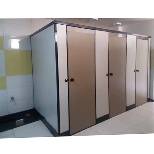 Glossy Shoe Box Toilet Partition System