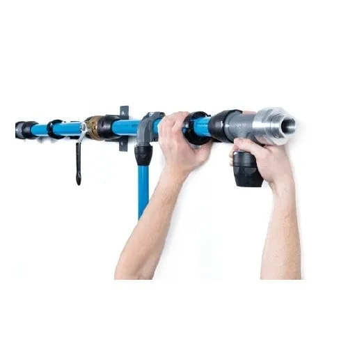 Blue & Black Compressed Air Piping System