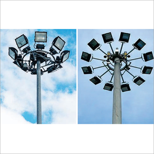 सिल्वर हाई मास्ट पोल