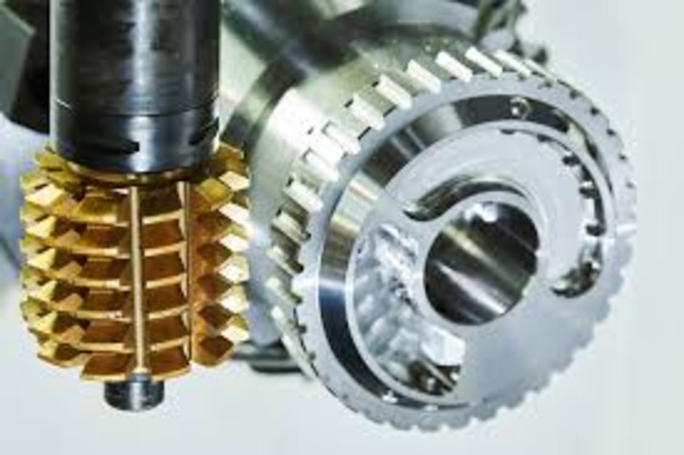 Industrial Gear Hobbing - Color: Silver